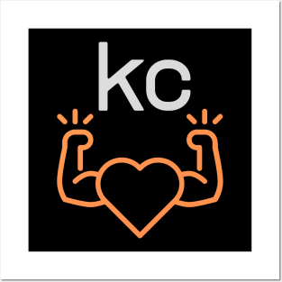 kansas city strong Posters and Art
